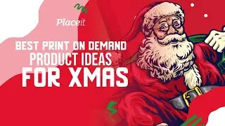 Best Print on Demand Product ideas for Christmas 2021