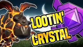 HUGE LOOT IN CRYSTAL LEAGUES | LALOON and BARCH FARMING | Clash of Clans
