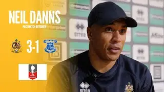 Neil Danns Post Match Interview | 3-1 Win vs Leek Town FC (FA Trophy)