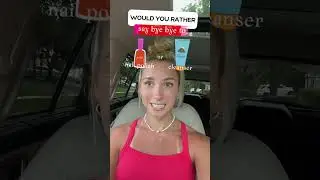 would you rather&hellip;beauty edition!🤔🤔 #shorts #beauty #makeup #wouldyourather