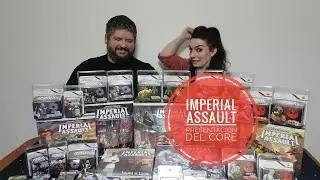 STAR WARS: Imperial Assault - Presentación y unboxing del core + figuras