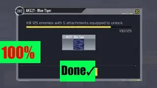 Kill 5 enemies with 5 attachment equipped to unlock