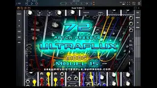 Model 15 - Moog Modular Synth - 72 New Presets by DMT Cymatics - Demo for the iPad