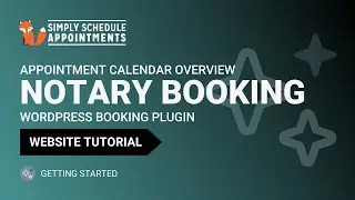 Notary Booking WP Website Demo | Schedule Notarization Appointments | Simply Schedule Appointments