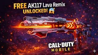 I Finally Got the FREE AK117 Lava Remix 🔥 | CodM PLR