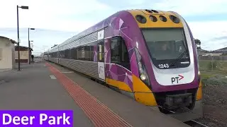 V/Line Passenger Trains at Deer Park - Melbourne Transport