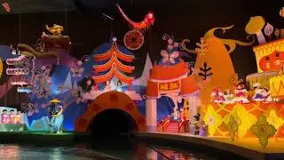 🚤 Đi thuyền Tini World tại Disneyland | A Small World Full of Colors 🌍✨Disneyland Tokyo.
