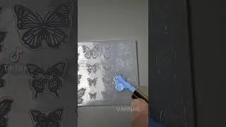 How To Use VARNAIL Nail Art Mold #nailart #naildesign #varnail #nailart #nailtutorial