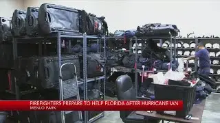 Menlo Park firefighters prepare to help Florida after Hurricane Ian