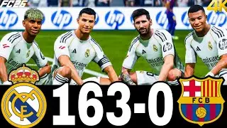 RONALDO MESSI MBAPPE & YAMAL ALL STARS PLAYING TOGETHER | REAL MADRID VS BARCELONA