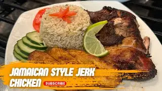 “How To Make Jamaican Jerk Chicken 🇯🇲 | Smoky, Spicy & Full of Flavor!”