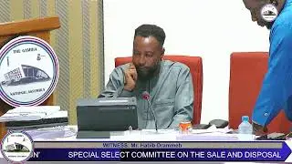 SPECIAL SELECT COMMITTEE ON THE SALE AND DISPOSAL OF ASSETS IDENTIFIED