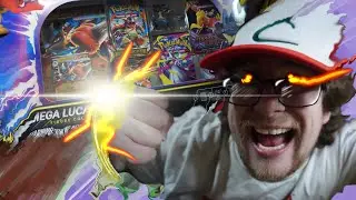 Распаковка коллекционной фигурки MEGA Lucario EX.