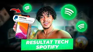 COMBIEN J'AI GAGNER AVEC LA TECH SPOTIFY ?!!
