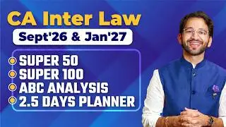 Save these resources for CA Inter Law Jan 2026 exam | ICAI | Your CA Buddy