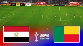 🔴EGYPT vs BENIN - Africa Cup of Nations 2025 CAF | Pes 21 Gameplay
