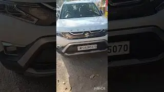maruti Brezza chrome kit #carmodification #marutisuzuki #brezza#youtubeshorts #shortsvideo#shorts