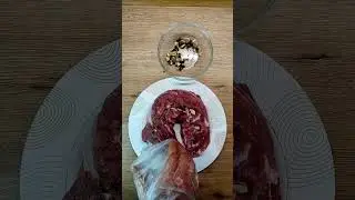 Turkey and pork #asmr #bbq #cooking #firecooking #delicious #food #foodlover #easyrecipe #foodie
