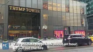 Two injured in Trump Tower fire in Manhattan