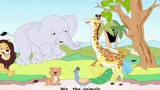 We, The Animals || Latest English Poem For Kids || All are The Animals