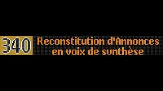 [Reconstitution]Bus 340-Annonces en voix de synthèse