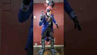 CAPTAIN FOXY COSPLAY suit up from Five Nights at Freddy's Help wanted #fnaf #fivenightsatfreddys