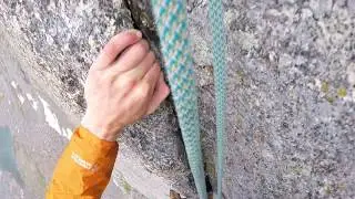 Pingora South Buttress: K-Cracks in the snow\rain