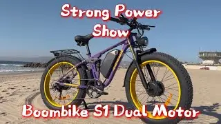 Boombike  S1 Electric Bike Dual Motor Strong Power Show