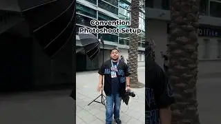 How I Shoot Portraits at Conventions | Photoshoot Setup Breakdown