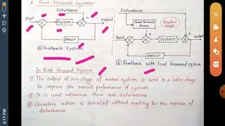 Feed Forward Systems