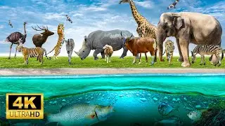 Top of the best wild animal encounters that you have to see to believe! (Music and video to relax.)