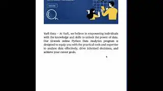 Python for Data Analytics Course Guide