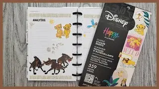 Plan With Me | Embrace Your Wild | Mini Dashboard Happy Planner