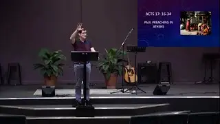 Paul preaching in Athens (Acts 17)