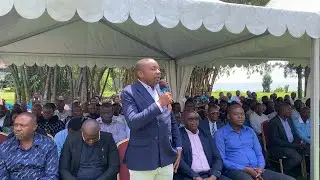 Gavana wa Kivu Kaskazini upande wa AFC M23 ERASTO MUSANGA atangaza uwepo wa maji safi kibumba.