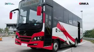 PT INKA (Persero) E-Inobus Test Run [English Version][Re-Upload]