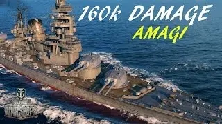 World of Warships : 160k DAMAGE!