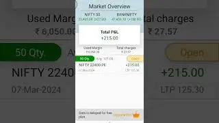 option trading beginner profit 215 #song #viral #india #shortvideo #reels #trending #nifty50 #funny