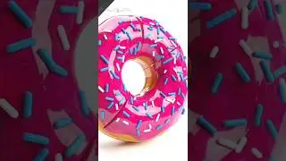 Delicious Donut & Burger Cutting Scene❤️❤️#animation #youtube #shortvideo #cute