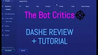 Критика ботов: обзор и подробное руководство по Shopify Dashe Bot 3.3.1