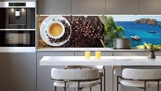 mymaxxi Homestyle | K&uuml;chenr&uuml;ckw&auml;nde - Klebefolien mit Spritzschutz und tollem Design f&uuml;r jede K&uuml;che