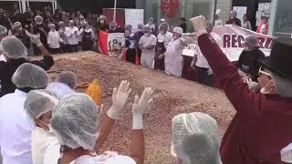 Peru&rsquo;s passion for chocolate creates world&rsquo;s largest bar (with nuts!)