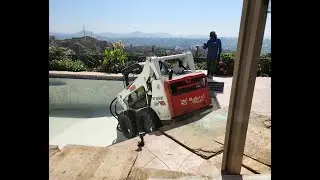 pool removal project