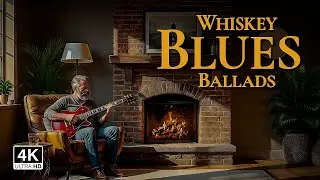 Bourbon Blues Confessions | Deep Baritone Fireplace Session