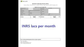 Обзор зарплатных листов Microsoft за 2023 год | Лучшая зарплата | Ведущий инженер-программист #Microsoft