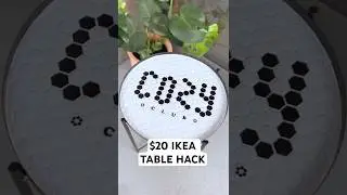 It&rsquo;s like IKEA designed these tables to be tiled!! 😍 #ikeahack