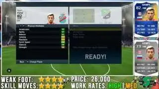 FIFA 14 TOTS Kampl Review (82) w/ In Game Stats & Gameplay