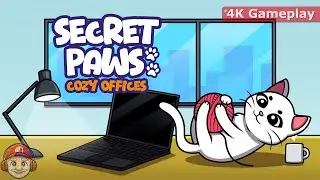 Secret Paws - Cozy Offices 4K Gameplay on Nintendo Switch 2
