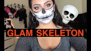 GLAM SKELETON MAKE UP