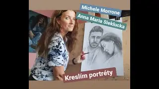 Portréty: Michele Morrone a Anna-Maria Sieklucka | film 365 dni | kresba ceruzkami